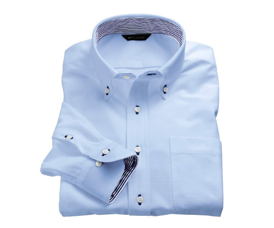 住商モンブラン ニットシャツ 兼用 長袖 サックス SSS ZK2711-4CB 1枚(ご注文単位1枚)【直送品】