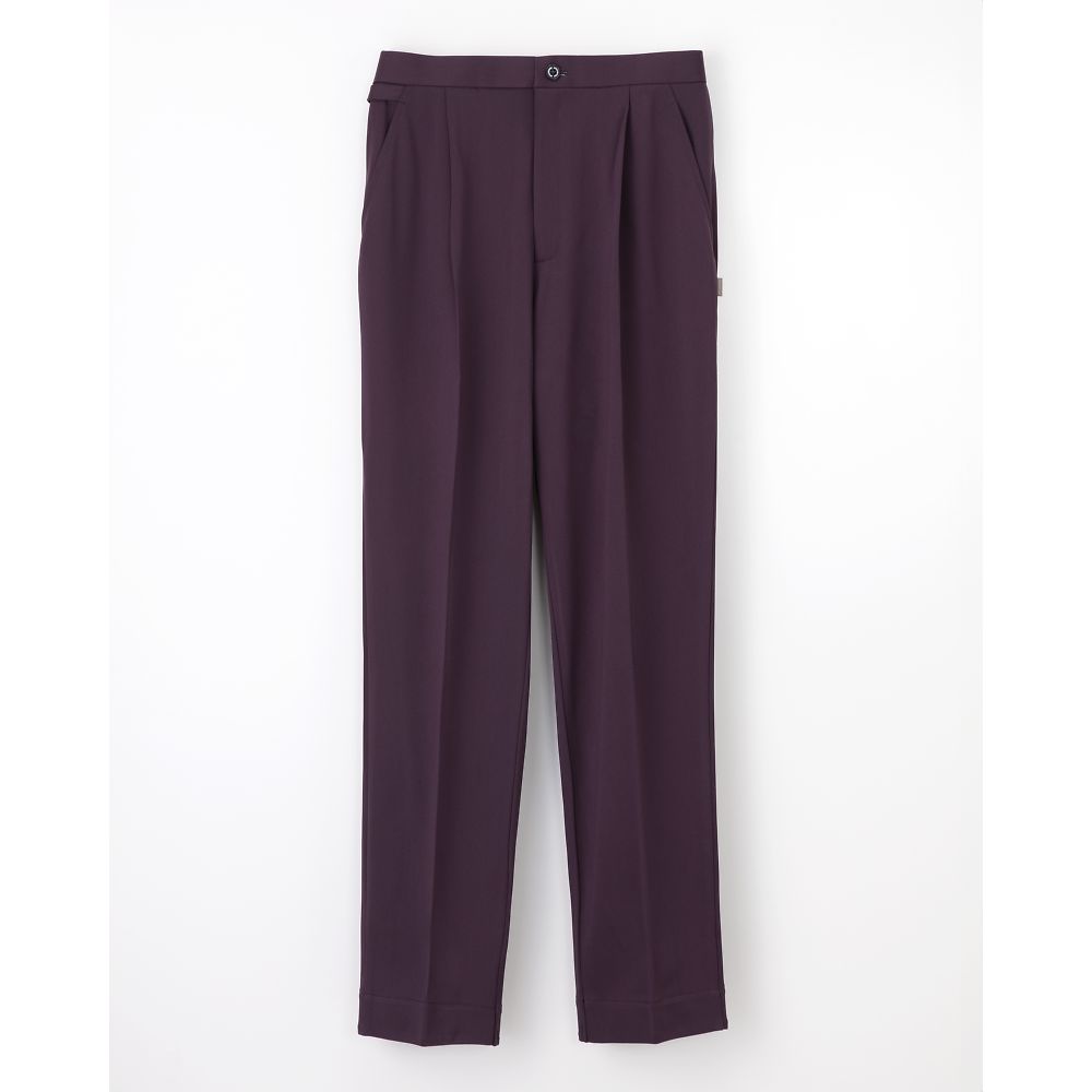 ナガイレーベン MPレディースパンツ プラム LL MPA-3908 1枚（ご注文単位1枚）【直送品】