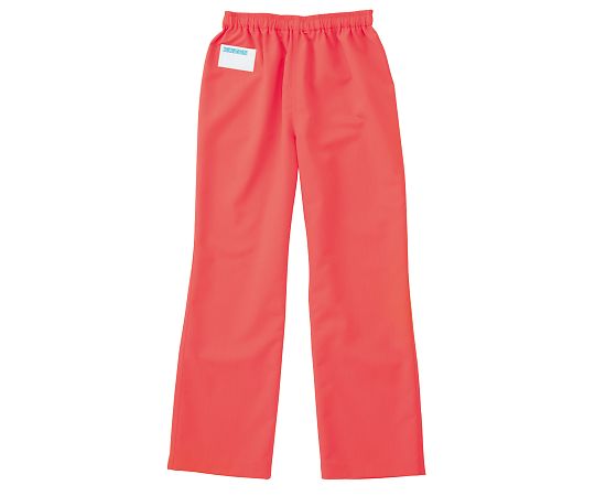 KAZEN 手術スラックス(男女兼用) バーミリオン L 155-74 L 1枚(ご注文単位1枚)【直送品】