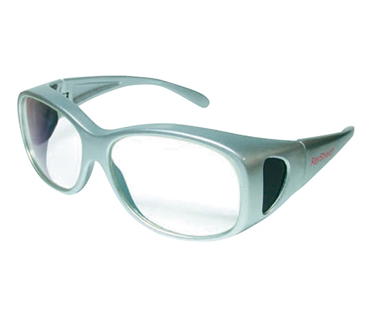 サンタメディカル AADCO X線防護眼鏡(フィットオーバー)シルバー LG-N192 1個(ご注文単位1個)【直送品】