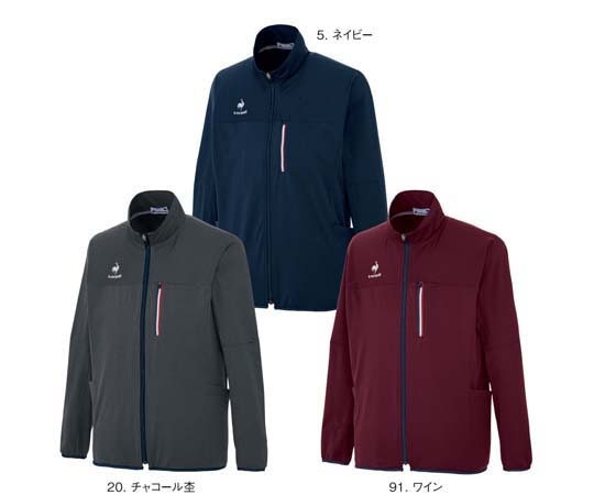 ルコックスポルティフ ジャケット 20 チャコール杢 4L UZL1201 1枚（ご注文単位1枚）【直送品】