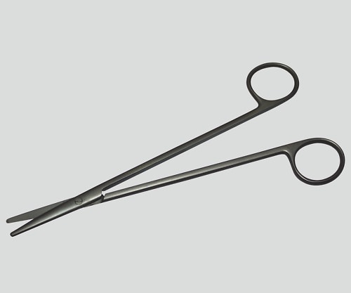 日本フリッツメディコ メッツェンバーム剪刀（チタン製） 直 180mm TN-0260372 1本（ご注文単位1本）【直送品】