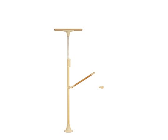 DIPPERホクメイ ベスポジBPZ Tベース ショート ト型 木手すり 跳ね上げ600 セット BPZ-K5200-60 1個（ご注文単位1個）【直送品】