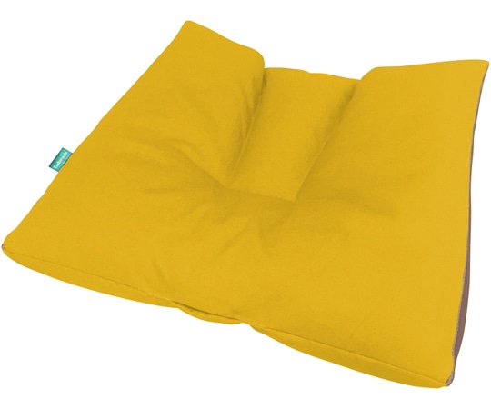 龍野コルク工業 ビーズクッション ヨイチ マスタード 1個(ご注文単位1個)【直送品】