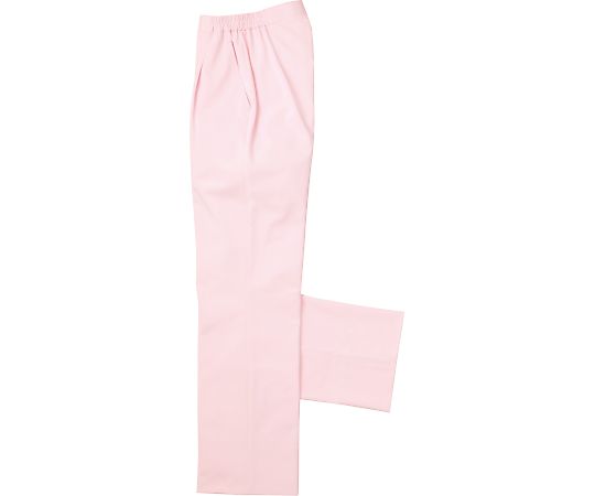KAZEN レディススラックス ピンク L 163-23 L 1枚（ご注文単位1枚）【直送品】