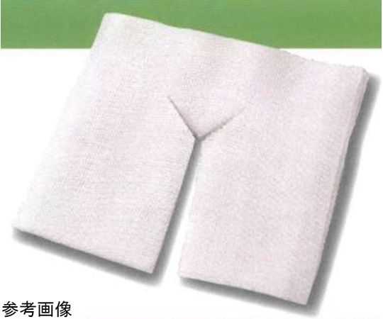 スズラン Sガーゼ Y字 12P 4cm 100枚 13210340 1包（ご注文単位1包）【直送品】