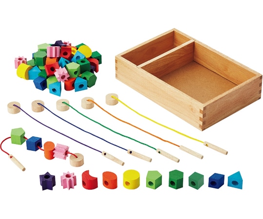 マスセット 木製ひも通しセット 60865 1個（ご注文単位1個）【直送品】