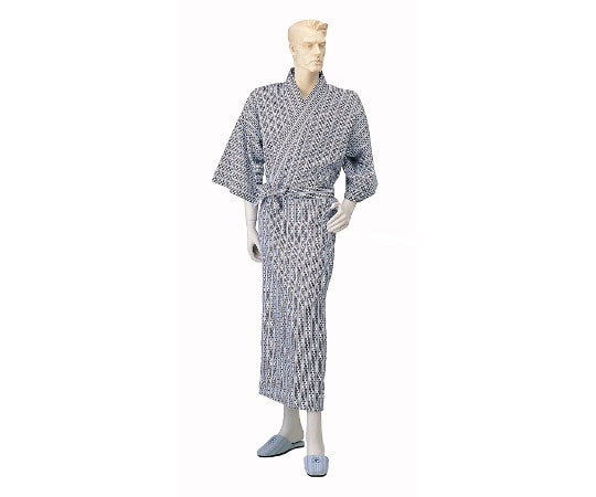 神戸生絲 紳士レギュラー ガーゼねまき（付袖） M No.18M 1枚（ご注文単位1枚）【直送品】