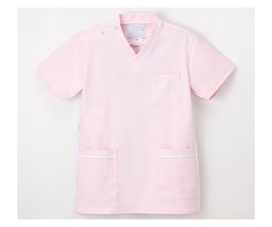 ナガイレーベン 男女兼用上衣 ピンク BL FT4497 1枚（ご注文単位1枚）【直送品】