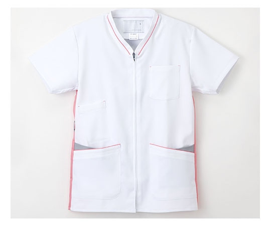 ナガイレーベン 男女兼用上衣 L Tピンク FT-4502 P 1枚(ご注文単位1枚)【直送品】