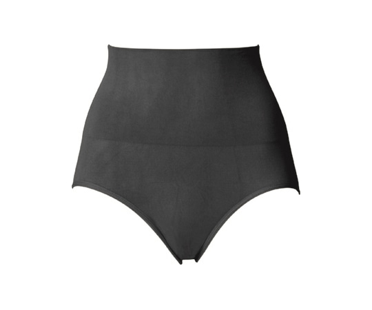 グローバル・ジャパン ムダ肉ぺたんこハイウエストショーツ L-LL ブラック  1枚（ご注文単位1枚）【直送品】