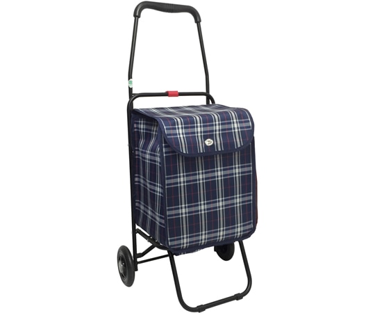 島製作所 ショッピングカート メロディ ボクシー チェックNB  1個（ご注文単位1個）【直送品】