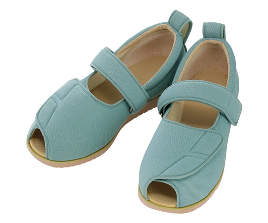 徳武産業 オープンマジックⅡ ミントグリーン M 1015 1足(ご注文単位1足)【直送品】