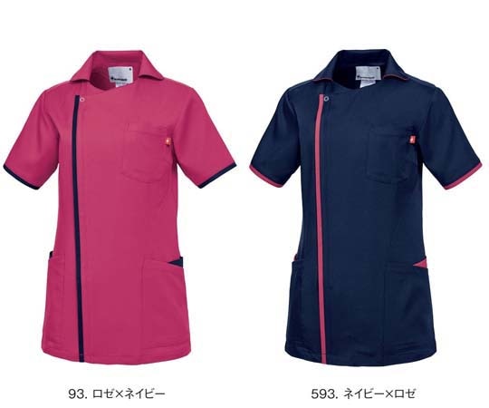 ルコックスポルティフ レディースジャケット 93 ロゼ×ネイビー L UQW1060 1枚（ご注文単位1枚）【直送品】