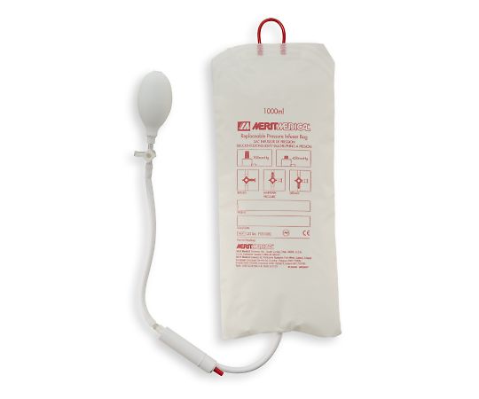 メリットメディカル インフューザーバッグ 1000mL 1箱（3個入） PIB1000 1箱（ご注文単位1箱）【直送品】
