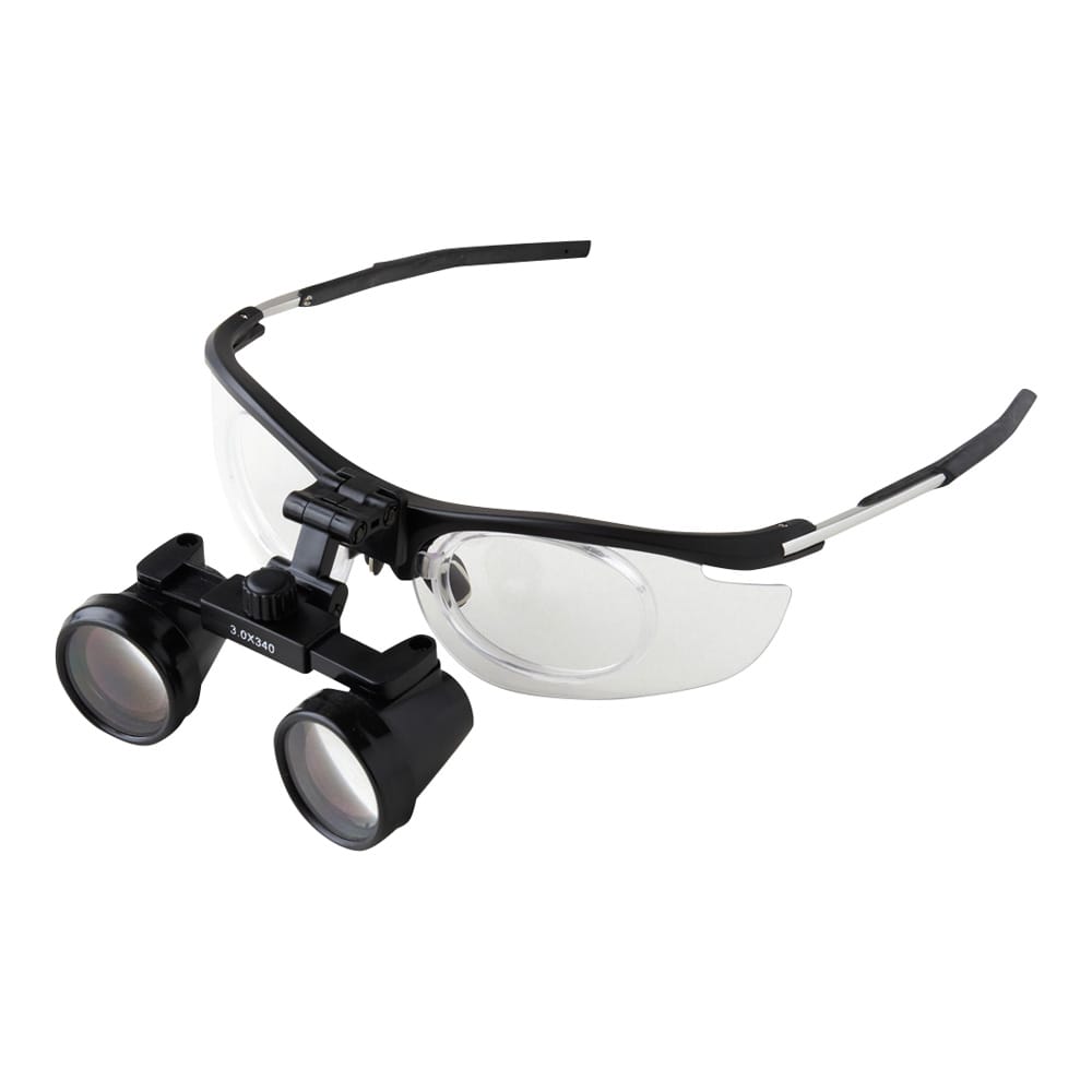 プレミアムプラスジャパン プレミアムルーペ センターフィックスタイプ 3倍 ブラック FC-0151BL 1個（ご注文単位1個）【直送品】