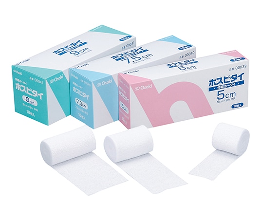 オオサキメディカル ホスピタイ 5cm 10巻入 00039 1箱(ご注文単位1箱)【直送品】