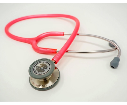 ユーメド貿易 ADスコープ クリニシャンステトスコープ パウダーピンク AD703PP 1本（ご注文単位1本）【直送品】