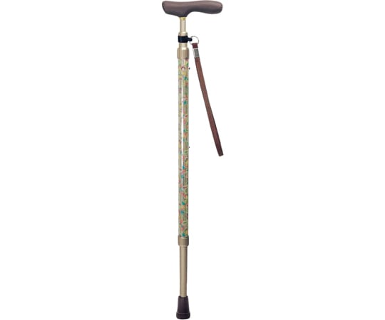 島製作所 ステッキ クォーターポイントSP レース・ベージュ 63-LC1 1本（ご注文単位1本）【直送品】