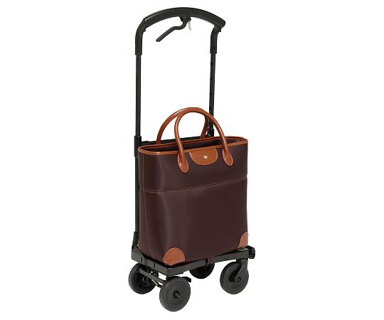 幸和製作所 おとなりカート ブレーキ付トートタイプ ブラウン WCC04 1個（ご注文単位1個）【直送品】