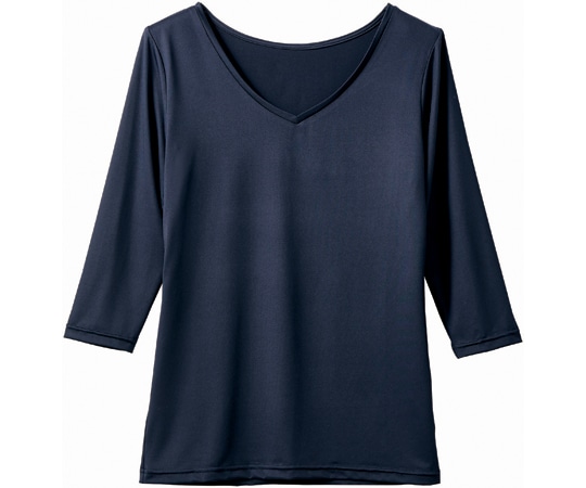 住商モンブラン インナーレディス 7.2分袖 ネイビー L OM901-92 L 1枚（ご注文単位1枚）【直送品】