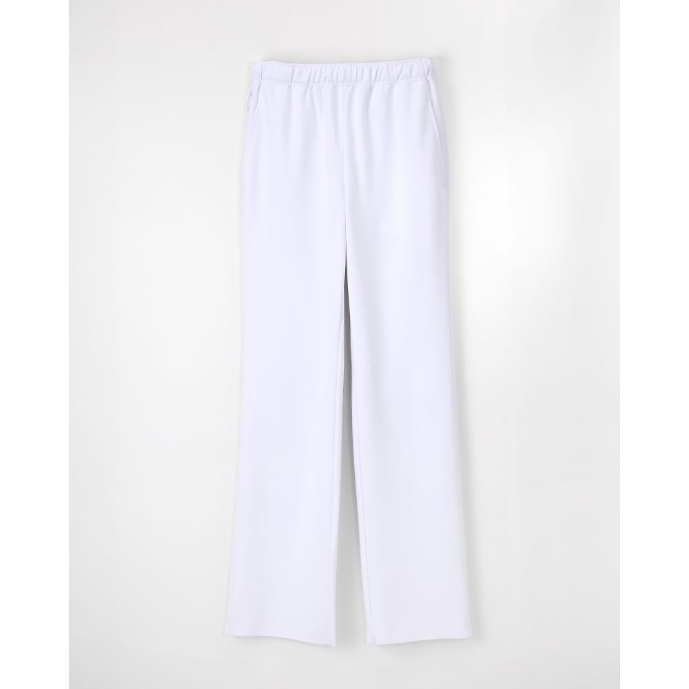 ナガイレーベン 男女兼用パンツ ホワイト SS NI-5233 1枚（ご注文単位1枚）【直送品】