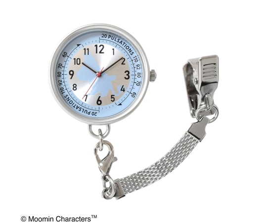 セントレディス ムーミン クリップウォッチ ムーミン ブルー ST-PMM0001 1個（ご注文単位1個）【直送品】