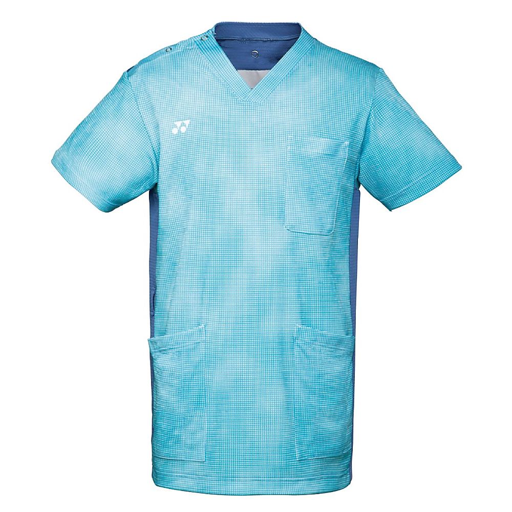 YONEX（トンボ） Mスクラブ ブルー SS（身丈66cm） CY804-76 SS 1枚（ご注文単位1枚）【直送品】