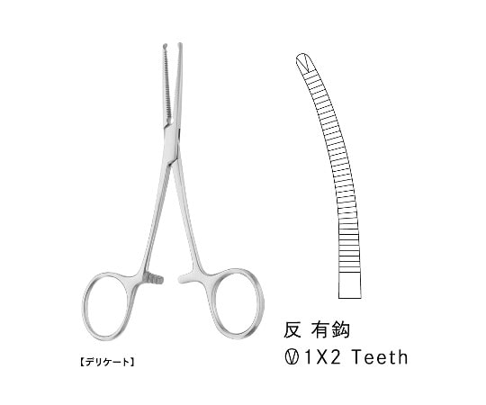 ジェイ・シー・ティ コッヘル止血鉗子 デリケート JB13-1212 1個（ご注文単位1個）【直送品】