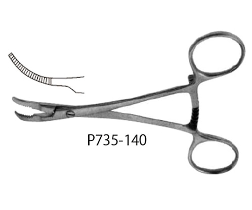 日本フリッツメディコ 骨鉗子 14cm P735-140 1個（ご注文単位1個）【直送品】