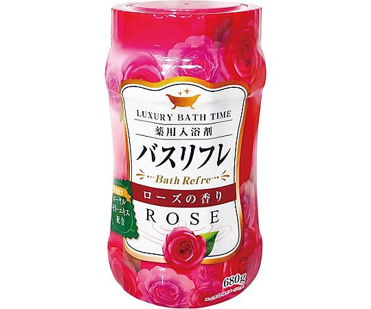 ライオンケミカル バスリフレ薬用入浴剤ローズの香り680g 227835 1個（ご注文単位1個）【直送品】
