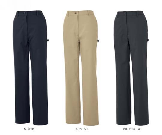 ルコックスポルティフ レディーススラックス 20 チャコール 11 UZL4204 1枚（ご注文単位1枚）【直送品】