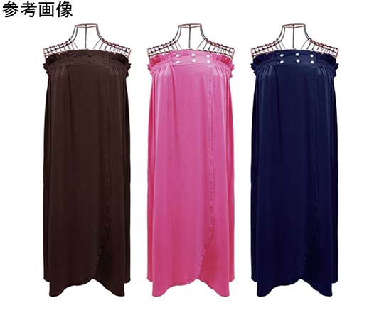 CML ウォーターシルク ボタン式ガウン ネイビー T031012 1枚（ご注文単位1枚）【直送品】