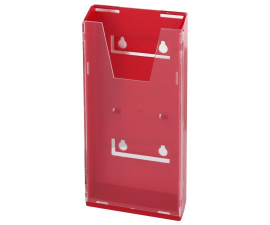 ハヤノ産業 カタログラック 吸盤付き レッド FCR-930RE 1個（ご注文単位1個）【直送品】