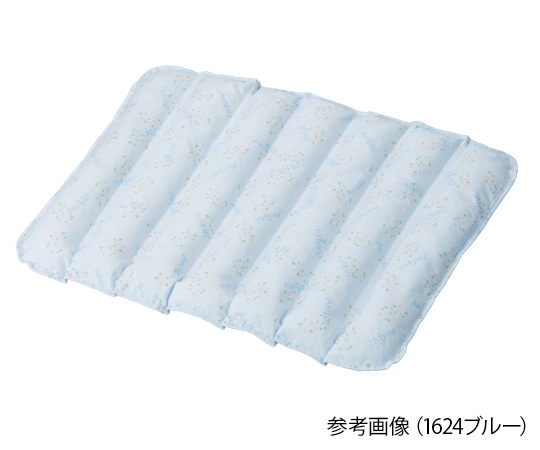 エンゼル（介護用品） 通気ビーズクッション マットタイプ ブルー 1624 1枚（ご注文単位1枚）【直送品】