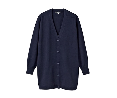 住商モンブラン カーディガン 長袖 紺 56-051 L 1枚（ご注文単位1枚）【直送品】