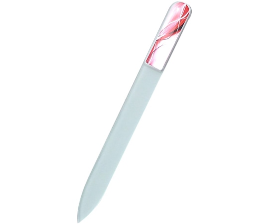 BISON 3D チェコ製ガラス爪ヤスリ 14cm 両面仕上げ 07柄 3DM07 1個(ご注文単位1個)【直送品】