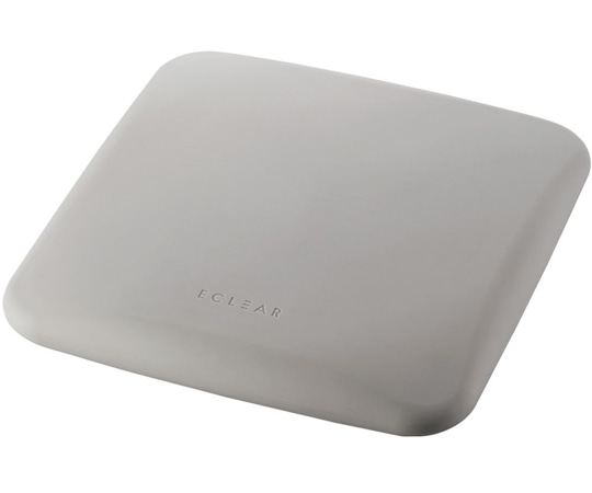 エレコムヘルスケア バランスクッション エクリアスポーツ スクエア型 縦40cm×横40cm 角カバー対応 グレー HCF-BBSGY 1個（ご注文単位1個）【直送品】