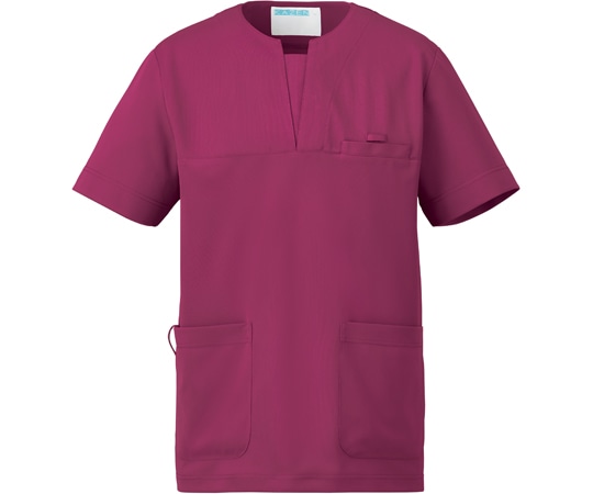 KAZEN スクラブ（男女兼用）プラム LL 989-45L 1枚（ご注文単位1枚）【直送品】