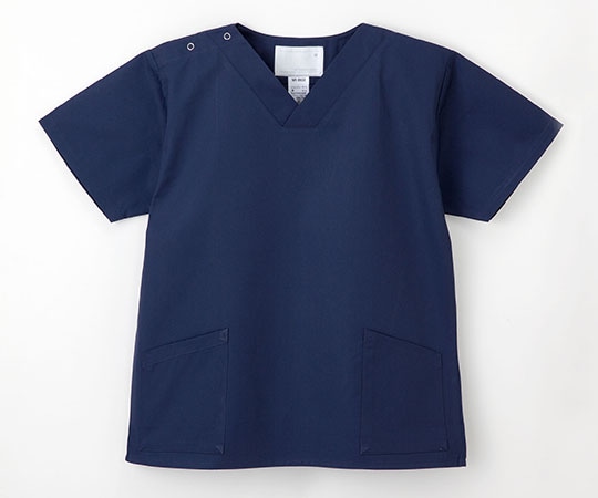 ナガイレーベン 男女兼用上衣 ネイビー M NR8602 1枚（ご注文単位1枚）【直送品】