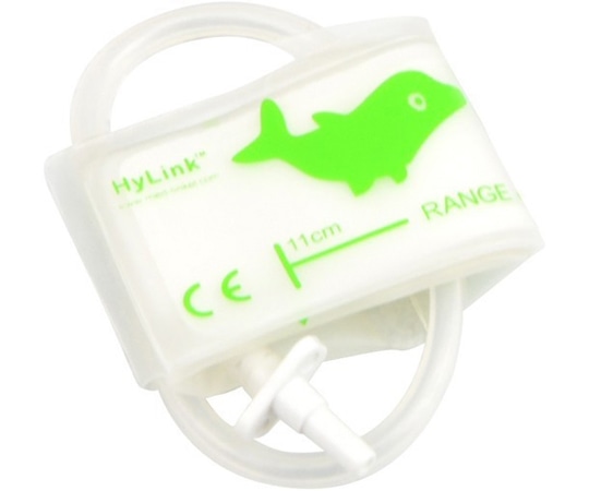 ビットストロング BSディスポーザブル血圧計カフ シリーズN（透明素材）新生児-#3 A26コネクタ付き 5個入 98230303026 1袋（ご注文単位1袋）【直送品】