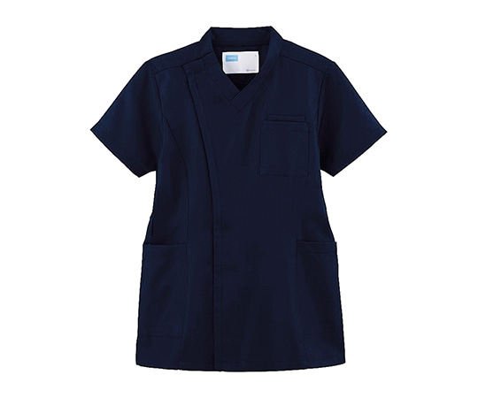 自重堂 レディーススクラブ ホワイセル ネービー 3L WH11495 1枚(ご注文単位1枚)【直送品】