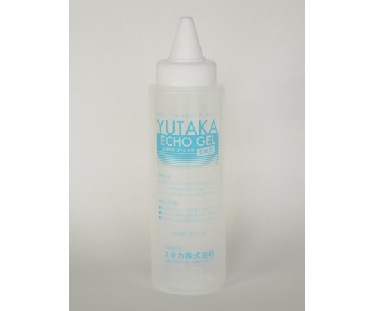 ユタカ エコー用ジェル 低粘度 250g 48本入  1ケース（ご注文単位1ケース）【直送品】