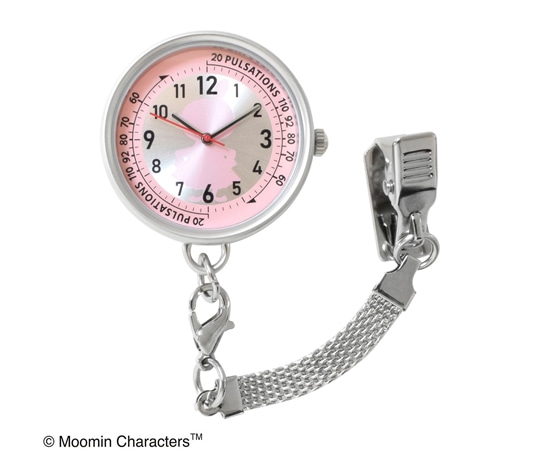 セントレディス ムーミン クリップウォッチ リトルミイ ピンク ST-PMM0002 1個（ご注文単位1個）【直送品】