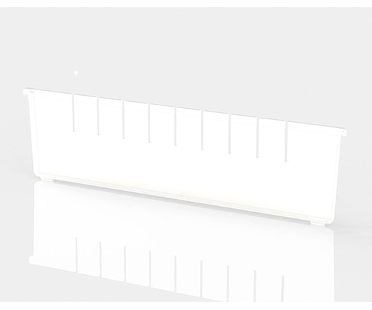 ナカバヤシ 点滴作業台オプション 34トレー 深用仕切板 ロング RTD-MCN017TP 1台（ご注文単位1台）【直送品】