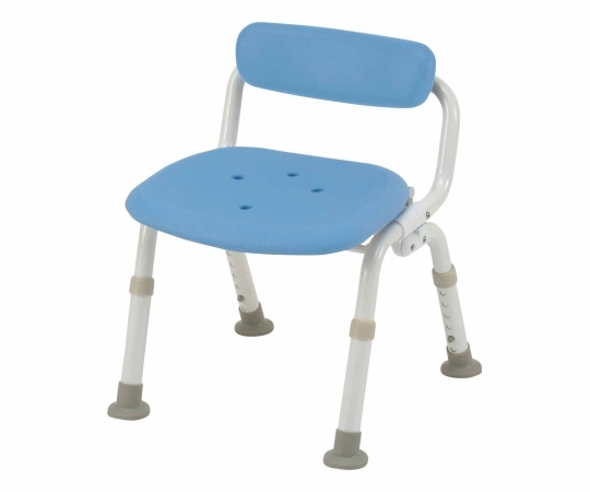 パナソニックエイジフリー シャワーチェア ユクリア コンパクト腰当付おりたたみN ブルー PN-L40921A 1個（ご注文単位1個）【直送品】