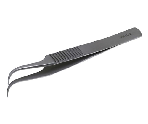 日本フリッツメディコ 精密ピンセット 11.5cm 曲 A051-0783 1本（ご注文単位1本）【直送品】