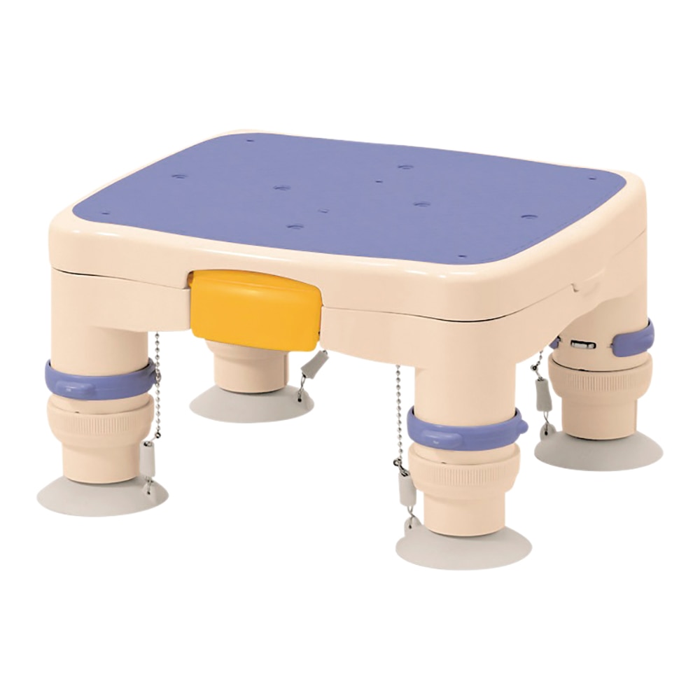 アロン化成 高さ調節付浴槽台R ミニ ブルー 536-483  1個（ご注文単位1個）【直送品】