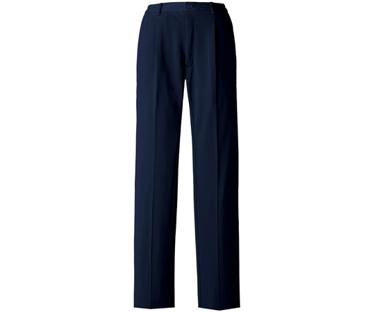 ミドリ安全 作業服 レディース メディカルウェア ベルデクセル ワンタックパンツ VEM72T下 ダークネイビー 5Lサイズ VEM72T-SITA-5L 1着(ご注文単位1着)【直送品】