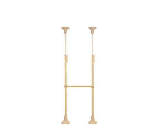 DIPPERホクメイ ベスポジBPZ 丸ベース ショート 耐水 H型 伸縮 固定600-900 セット BPZ-H2700-20 1個（ご注文単位1個）【直送品】